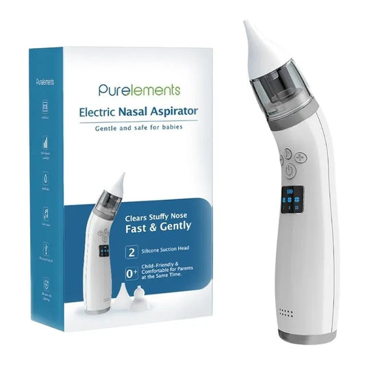 Pure Elements - Electric Nasal Aspirator USB Rechargeable - White